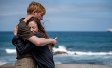 Domhnall Gleeson and Andrea Riseborough in "Alice & Jack."