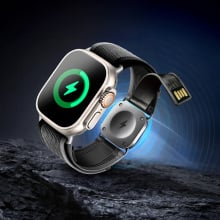 Apple watch with charger band