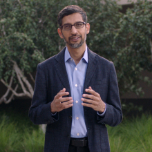 Google CEO Sundar Pichai in 2020