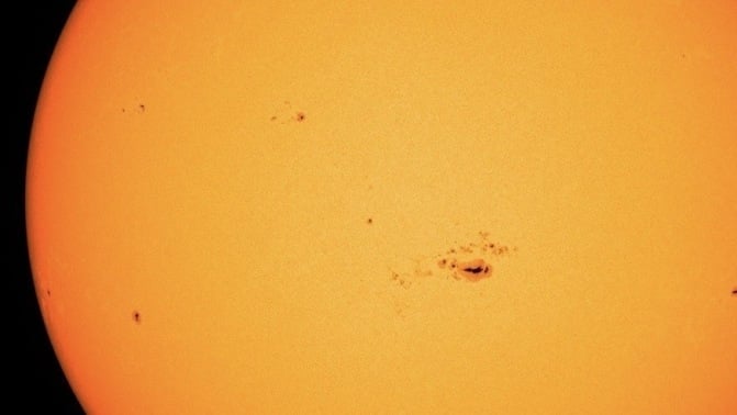 NASA observing sunspots on the sun